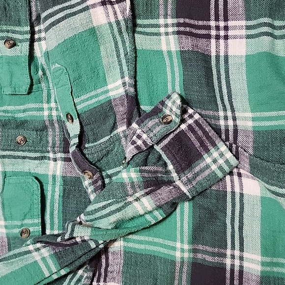 AMERICAN EAGLE FLANNEL SIZE: S - Picture 4 of 5